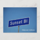 Search for california sunset postcards Hollywood