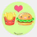 Search for hamburgers stickers Green