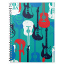 Search for guitar notebooks Illustration
