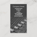 Search for recording studio business cards Console