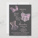 Search for lingerie shower invitations Vintage