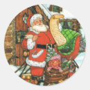 Search for naughty or nice list stickers Santa