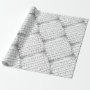 Search for christmas song wrapping paper Black and white