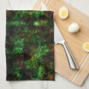 Search for dark green tea towels Rustic