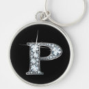 Search for p letter key rings Elegant