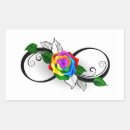 Search for multi colored roses stickers Rainbow