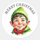 Search for boy elf stickers Merry christmas