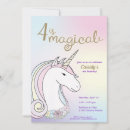Search for princess unicorn invitations Fairy tale