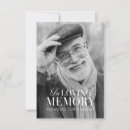 Search for in loving memory thank you cards Celebration of life