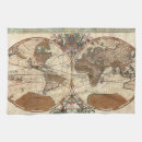Search for world map placemats Antique