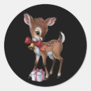 Search for vintage deer stickers Xmas