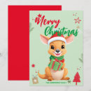 Search for kangaroo christmas cards Cute