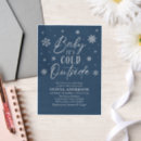 Search for snowflakes baby shower invitations Mother to be
