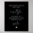 Search for table assignment posters Modern minimalist
