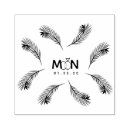 Search for tropical leaf rubber stamps Beach