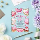 Search for valentines day cookie invitations Pink
