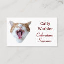 Search for funny cat business cards Humour
