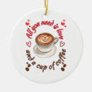 Search for coffee cup christmas tree decorations Tea