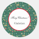 Search for christmas deer stickers Green