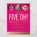 Search for big 5 birthday invitations Fifty