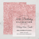 Search for womans female 30th birthday invitations Sparkle