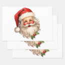 Search for christmas holly wrapping paper Retro