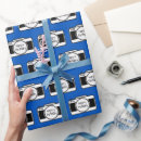 Search for camera wrapping paper Blue
