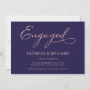 Search for rose engagement party invitations Calligraphy