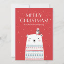 Search for polar bear christmas cards Snow