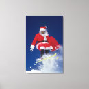 Search for santa claus canvas prints Snow