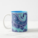 Search for floral paisley mugs Blue