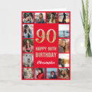 Search for 90th birthday cards Photo collage