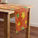 Search for green leaves table runners Autumn