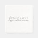 Search for quotes wedding napkins Typography