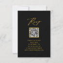 Search for black and gold rsvp cards Script