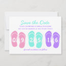 Search for flip flop save the dates Beach