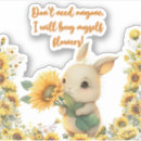 Search for cute sunflower stickers Kawaii
