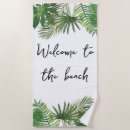 Search for tropical beach towels White