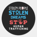 Search for stolen stickers Awareness