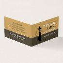 Search for black cat business cards Animal care