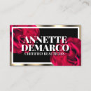 Search for rose gold business cards Designer