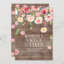 Search for yellow sweet 16 invitations Flowers