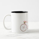 Search for antique bicycle mugs Woman