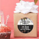 Search for funny bride stickers Black and white