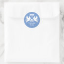 Search for blue and white border stickers Preppy