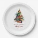 Search for country christmas plates Red