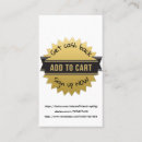 Search for getting business cards Gold