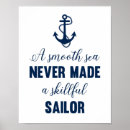Search for never sea posters Quote