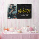 Search for graduation banners Gold