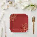 Search for chinese dragon plates Red and gold